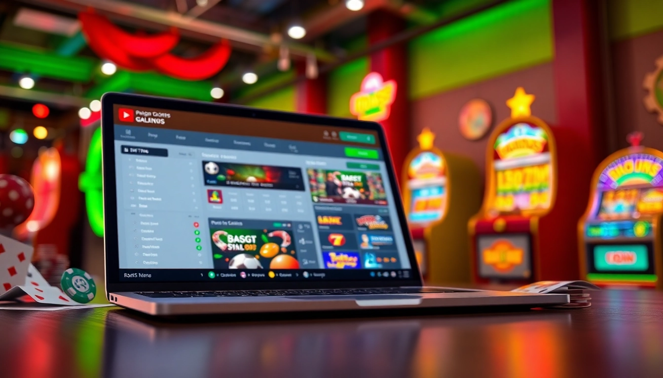 Engaging view of Nhà cái RGBET online betting interface showcasing vibrant games and sports options.