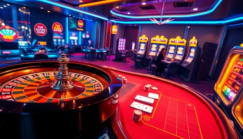 Experience thrilling gameplay at Jili777.fit with vibrant roulette and poker games.